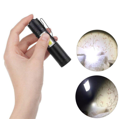 TS-FL1198 Linterna LED de Alta Potencia con Zoom y 4 Modos de Luz