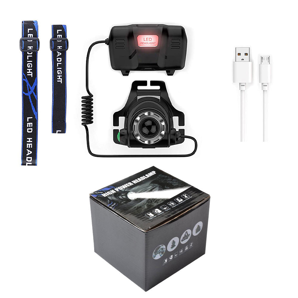 Lámpara Frontal Recargable Impermeable TS-HL057