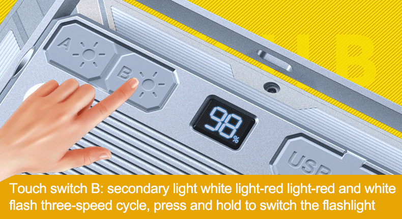 TS-WL384 Linterna de camping impermeable