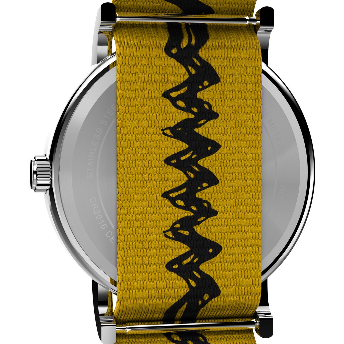 TW2R41100 Timex Reloj Unisex Charlie Brown Peanuts Snoopy Pulsera de Tela