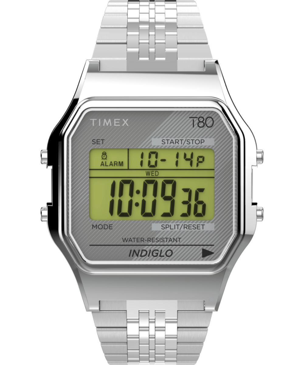 TW2R79300 Reloj Timex T80 unisex correa de metal