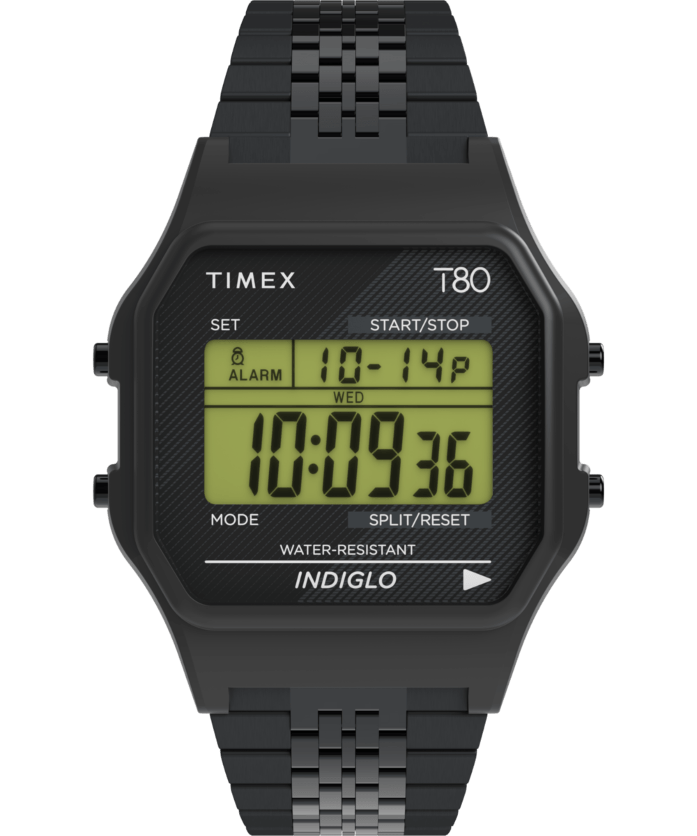 TW2R79400 Reloj Timex T80 unisex banda de metal 34 mm