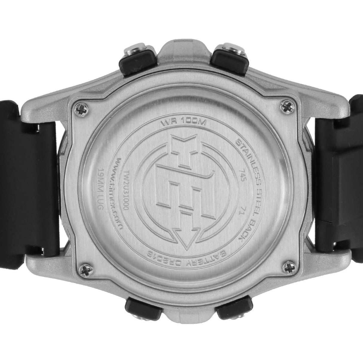 TW2U31000 Reloj Timex Atlantis de hombre pulsera de caucho 40 mm