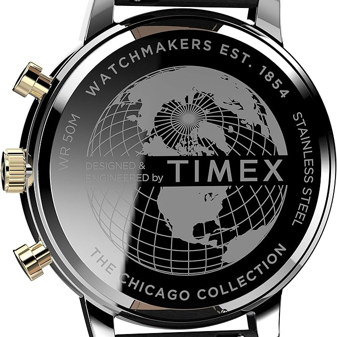 TW2U39100VQ Reloj Timex Chicago de caballero pulsera de cuero