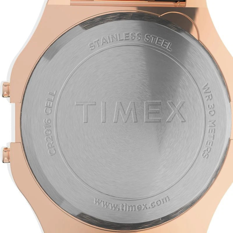 TW2U93600 Reloj Timex T80 Unisex banda de metal 34mm
