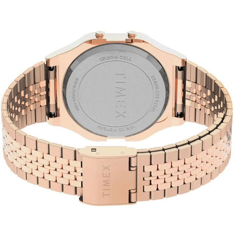 TW2U93600 Reloj Timex T80 Unisex banda de metal 34mm