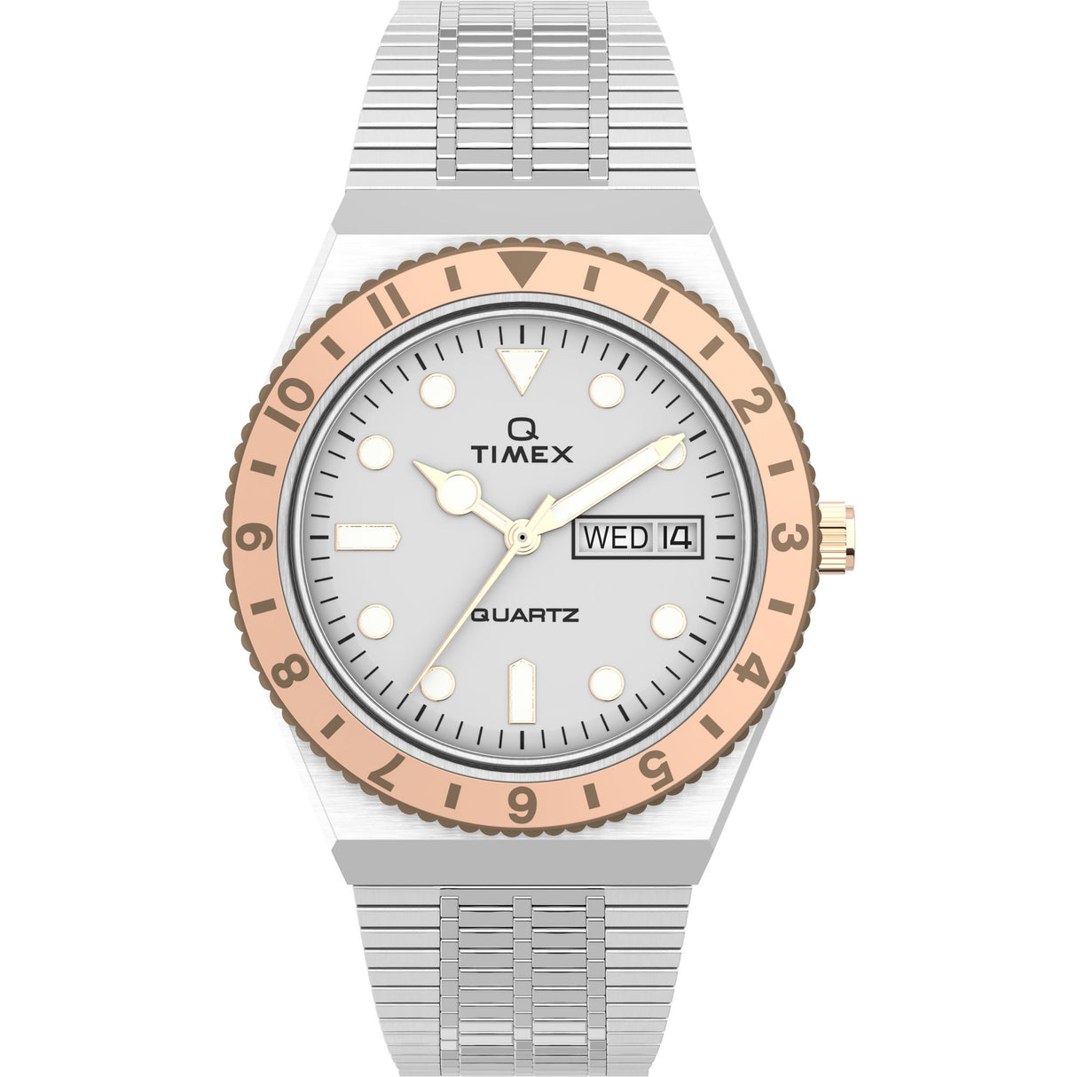 TW2U95600 Reloj Timex Q de mujer pulsera de metal 36 mm