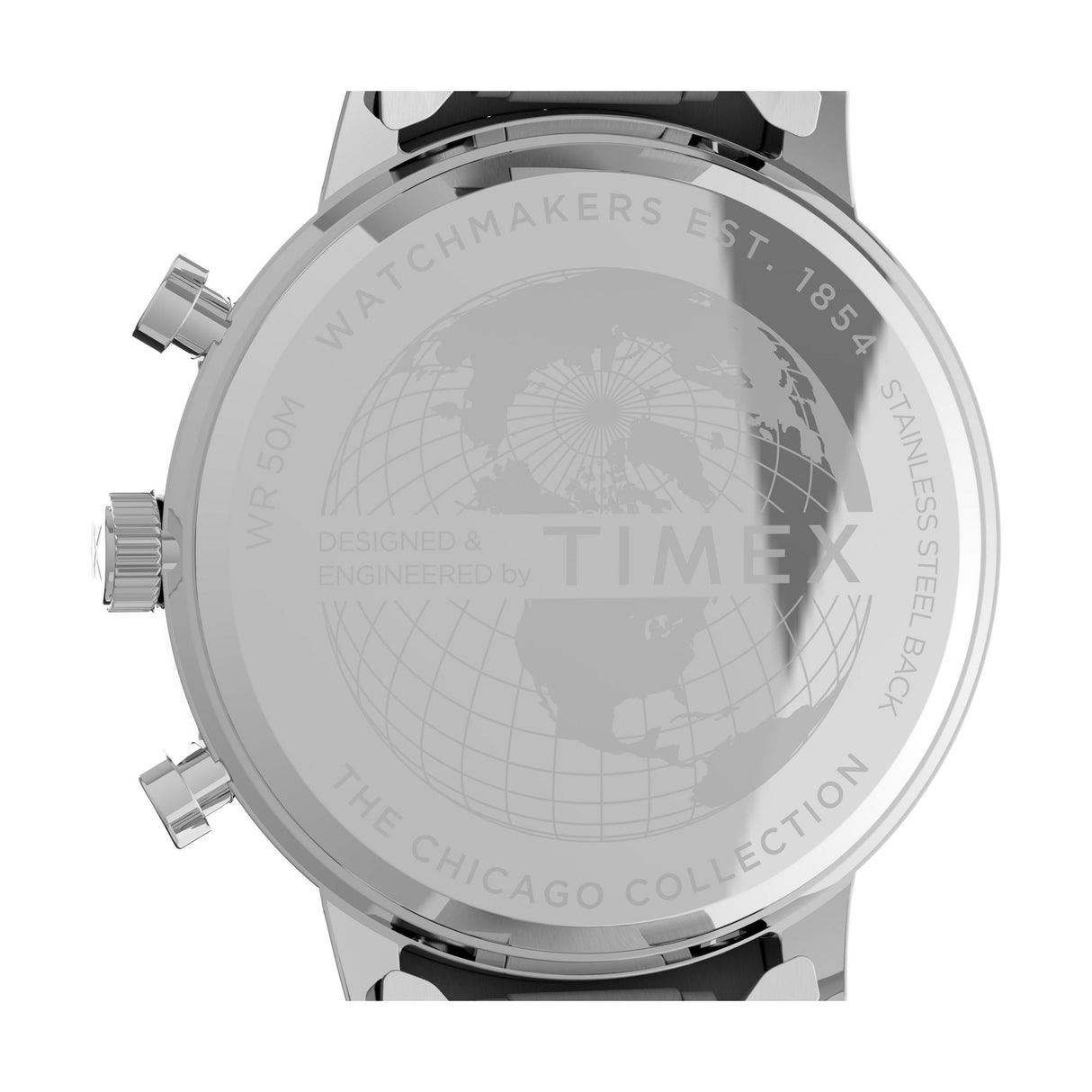 TW2V01700 Reloj Timex Chicago de hombre pulsera de metal 45 mm