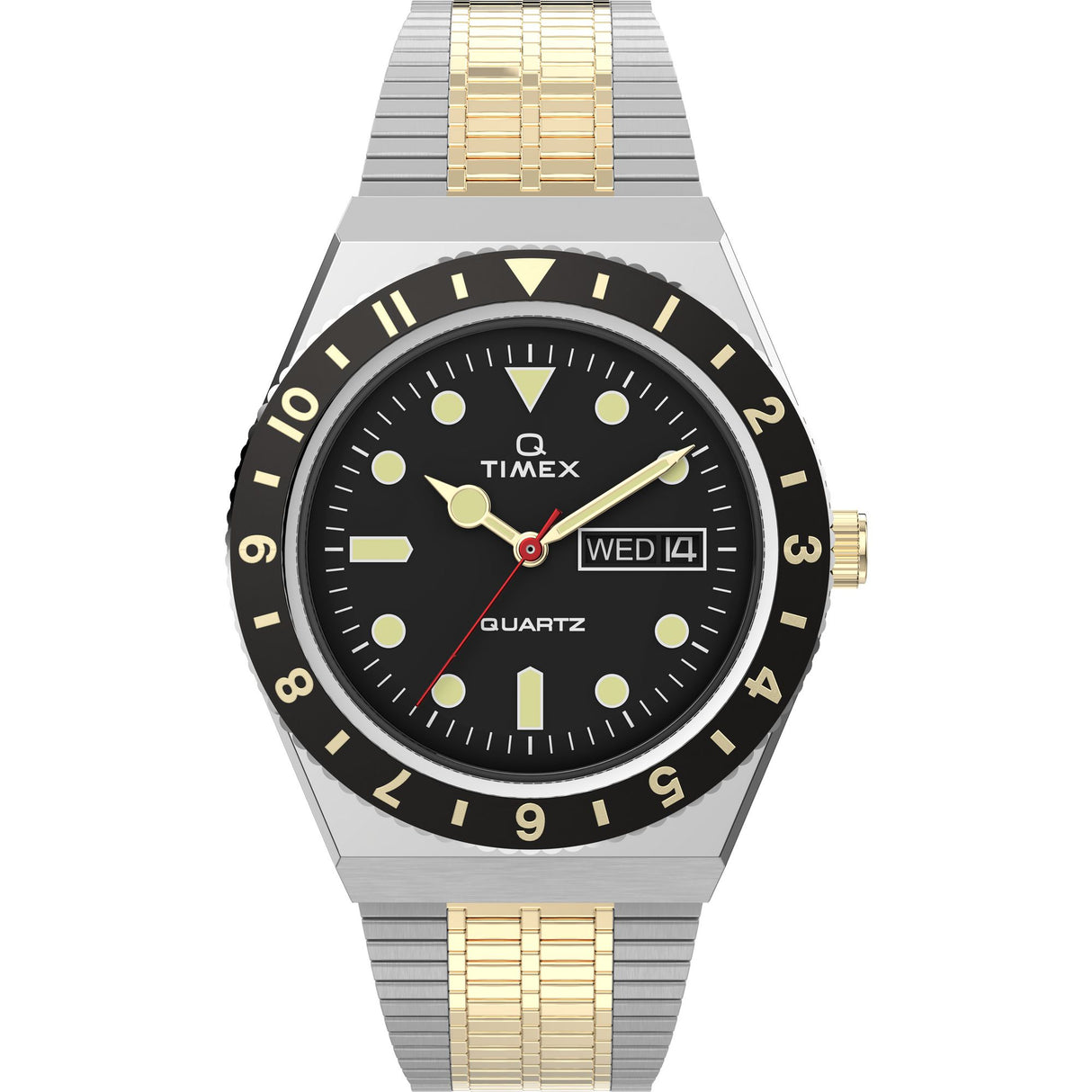 TW2V18500 Reloj Q Timex Reissue de hombre pulsera de metal 38 mm