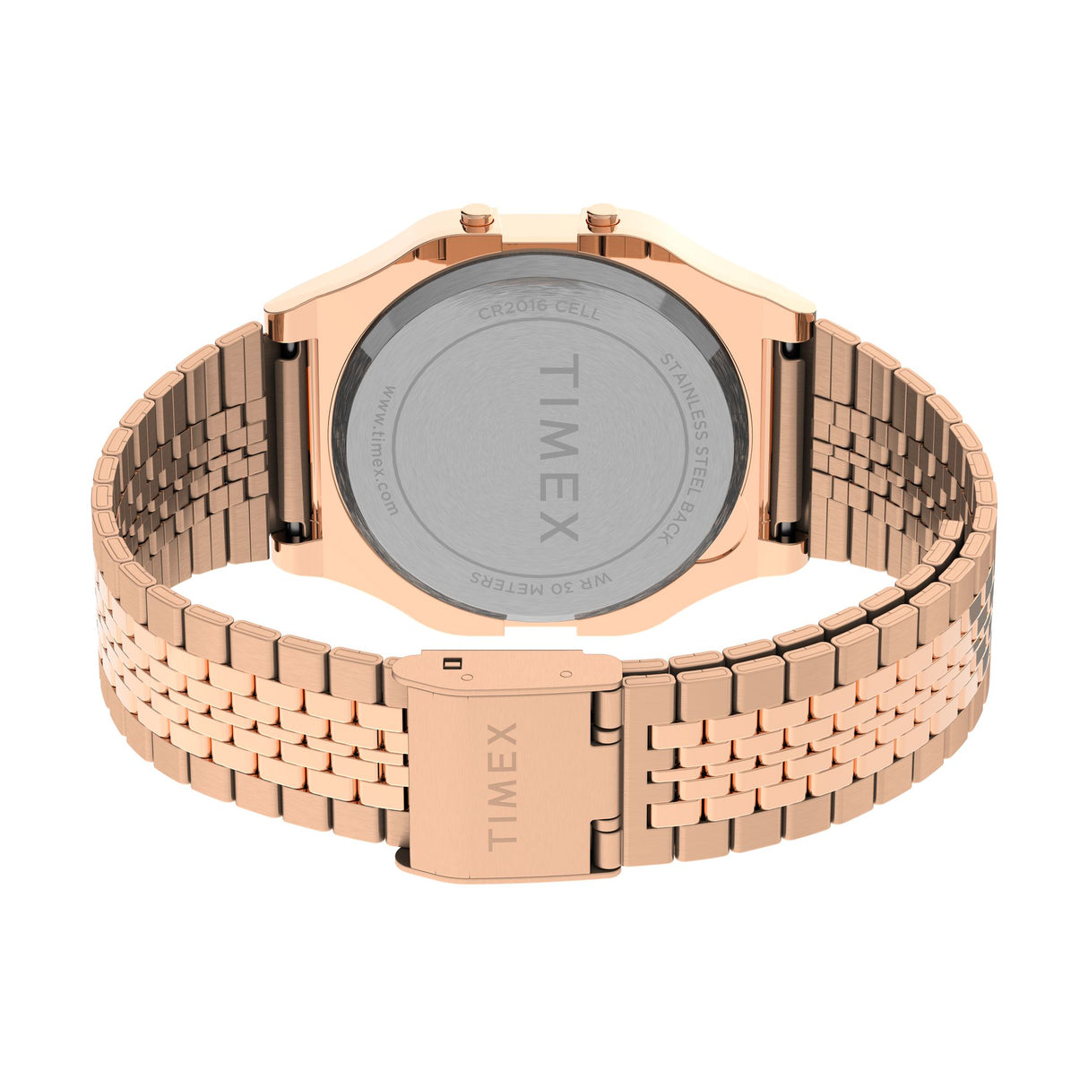 TW2V19600 Reloj Timex T80 unisex correa de metal 34 mm