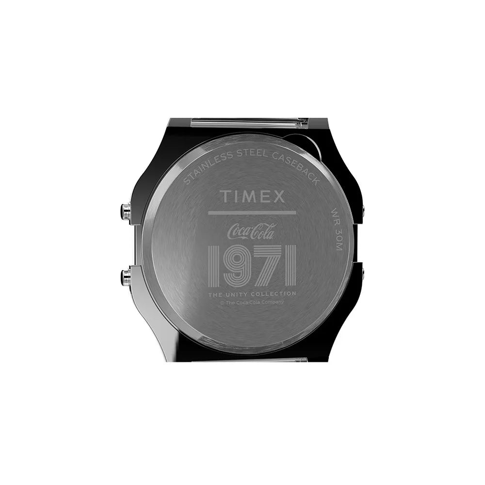 TW2V25900 Timex Coca-Cola Unity Reloj Unisex correa de metal
