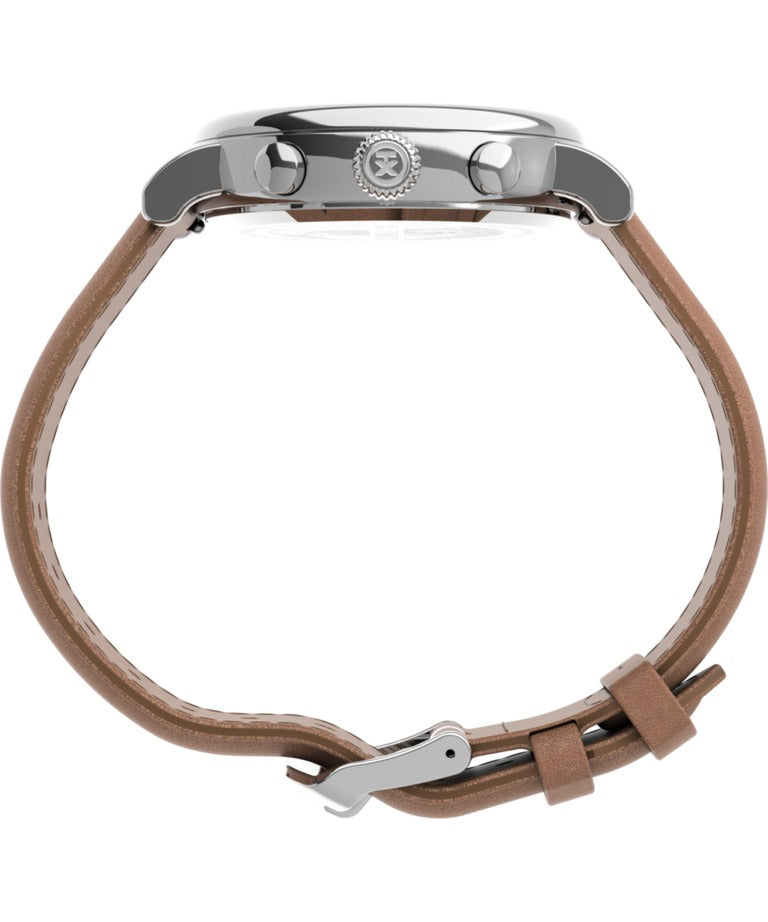 TW2V27500 Reloj Timex Standard Chronograph para hombre banda de piel 41 mm