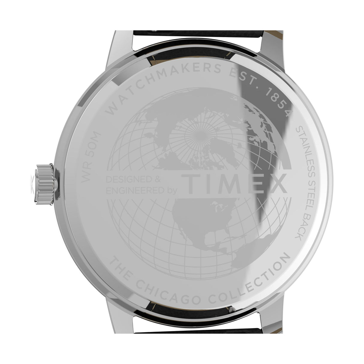 TW2V29200 Reloj Timex Chicago de hombre pulsera de piel 45 mm