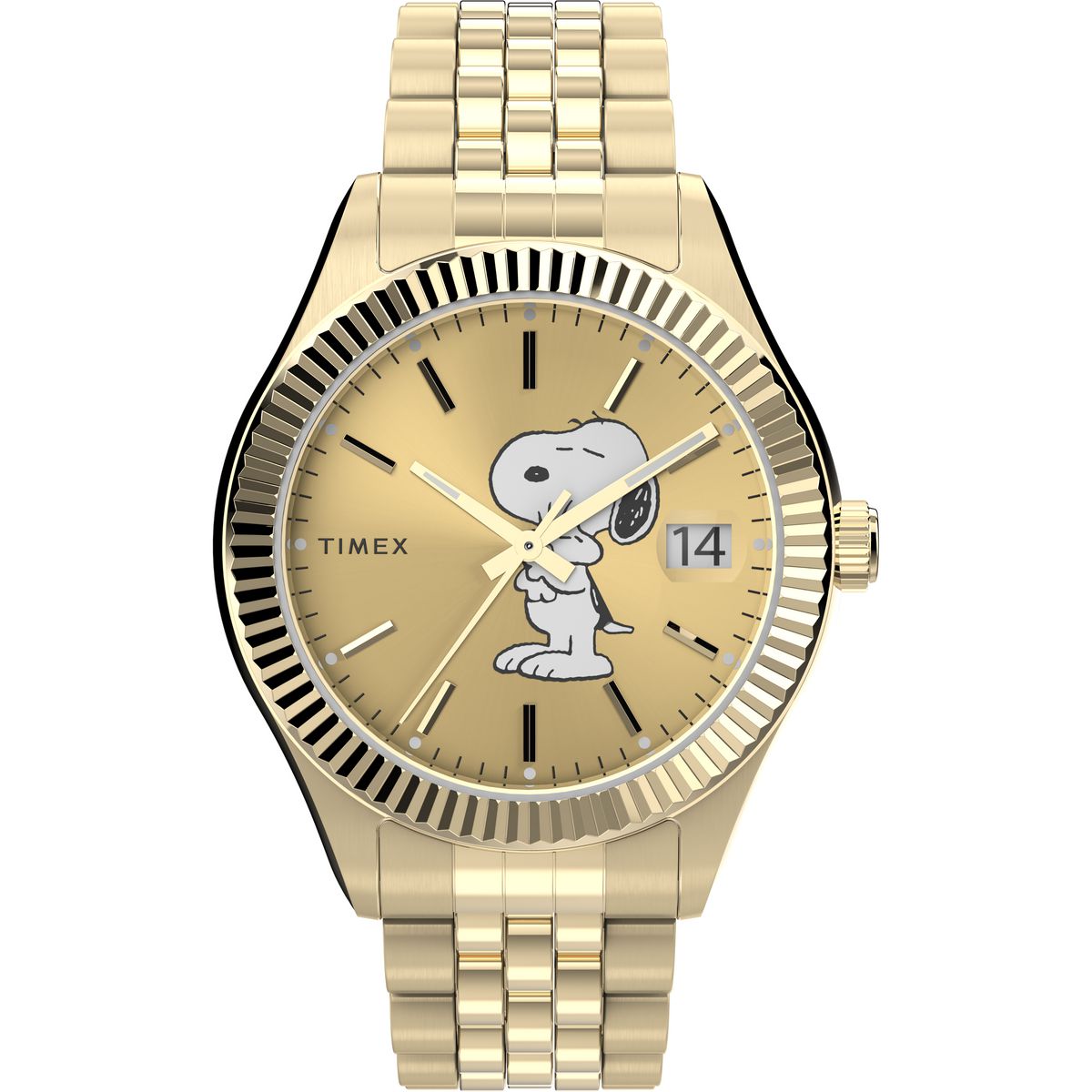 TW2V47300 Reloj Timex X Peanuts de hombre correa de metal Snoopy