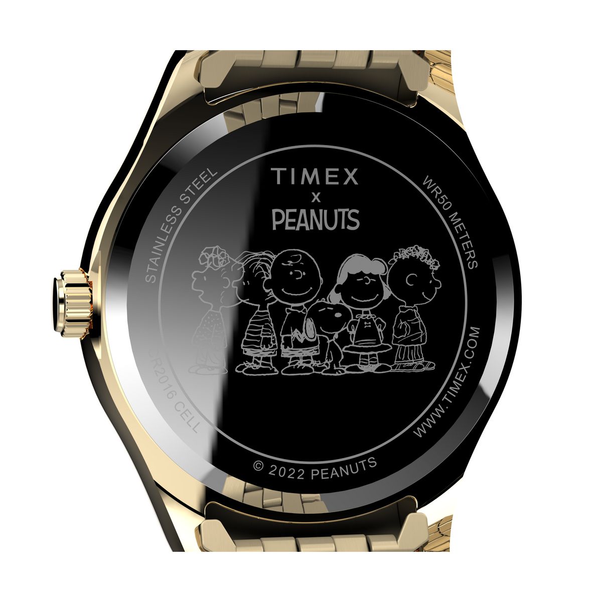 TW2V47300 Reloj Timex X Peanuts de hombre correa de metal Snoopy