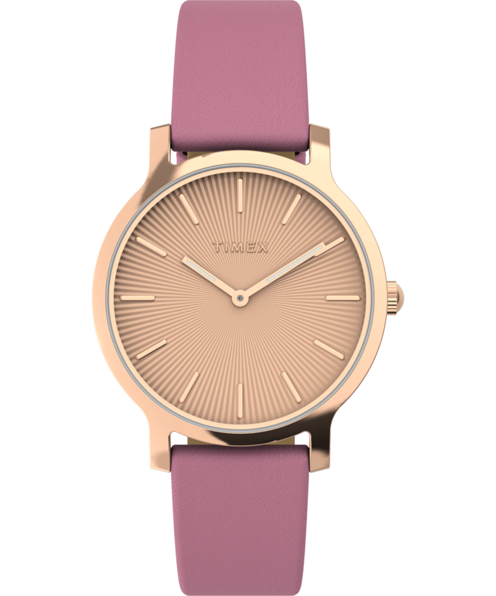 TW2V66900 Reloj Timex de dama correa de cuero 34 mm