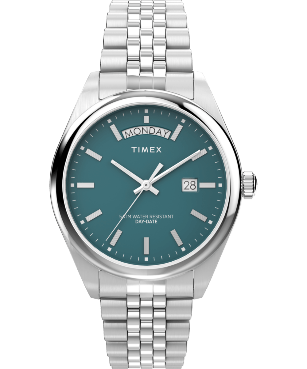 TW2V68000 Reloj Timex Legacy Day de hombre correa de metal