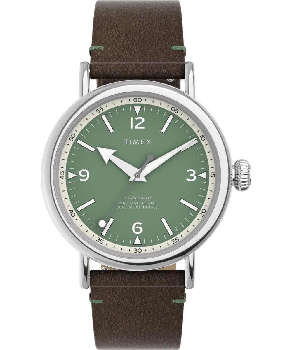 TW2V71200 Reloj Timex Standard de hombre pulsera de piel 40 mm