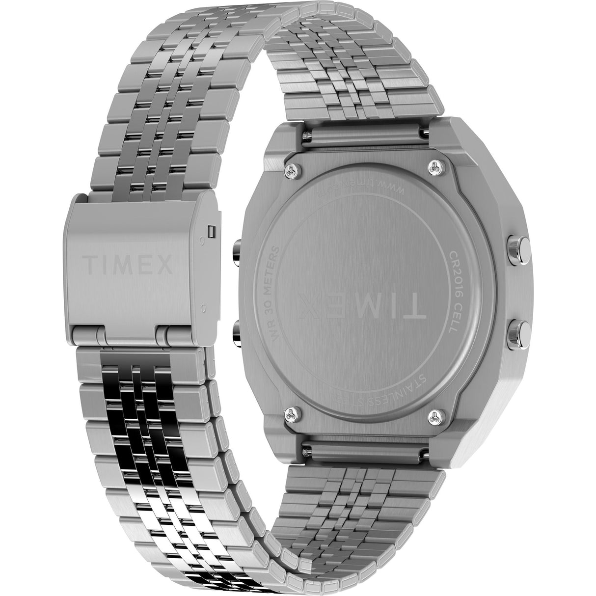 TW2V74200 Reloj Timex T80 unisex correa de metal 36 mm