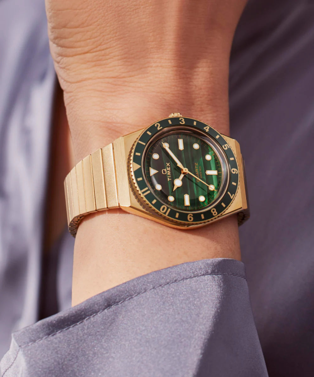 TW2V92200 Reloj Timex Q de mujer correa de metal