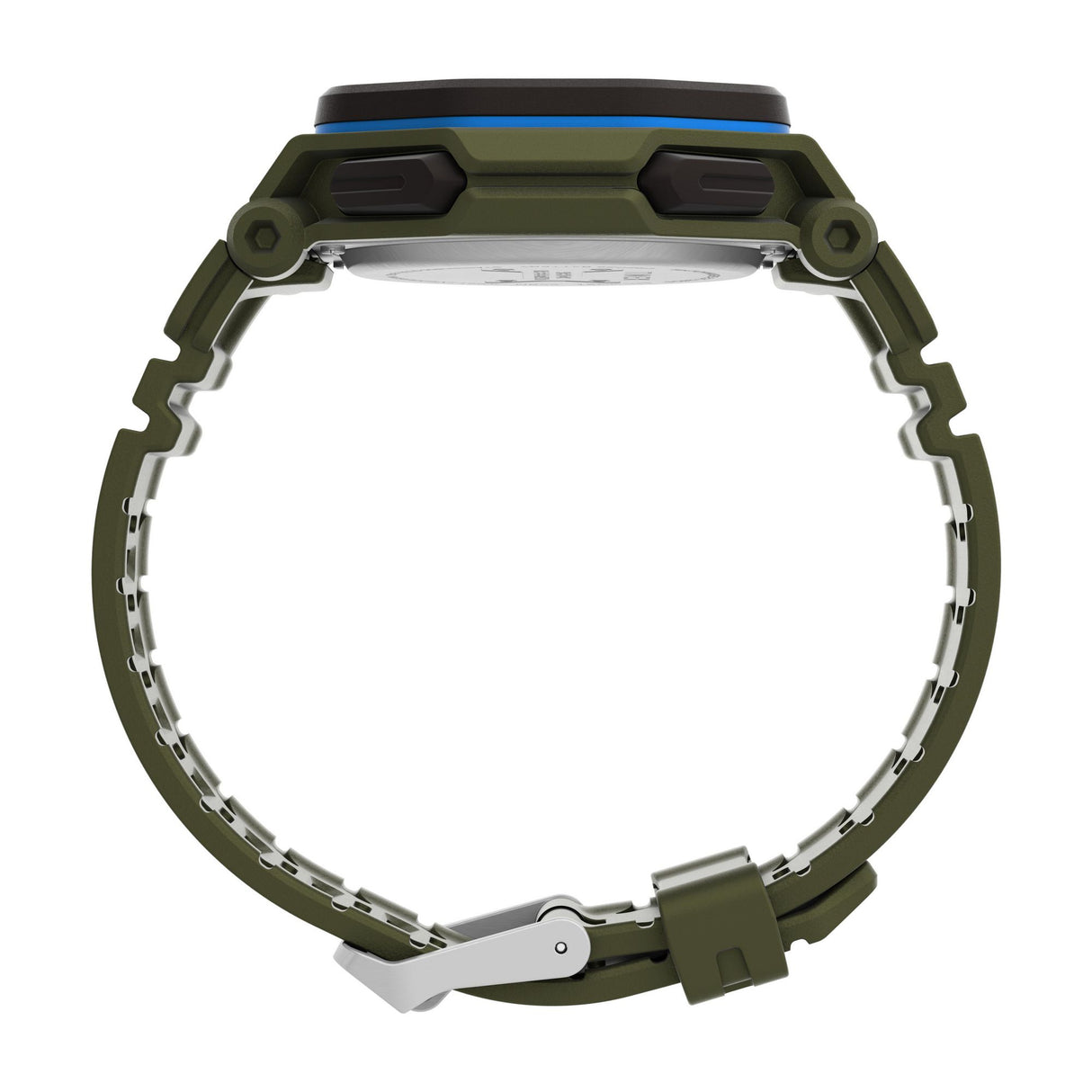 TW2V93700 Reloj Timex Command Encounter de hombre pulsera de caucho 45 mm