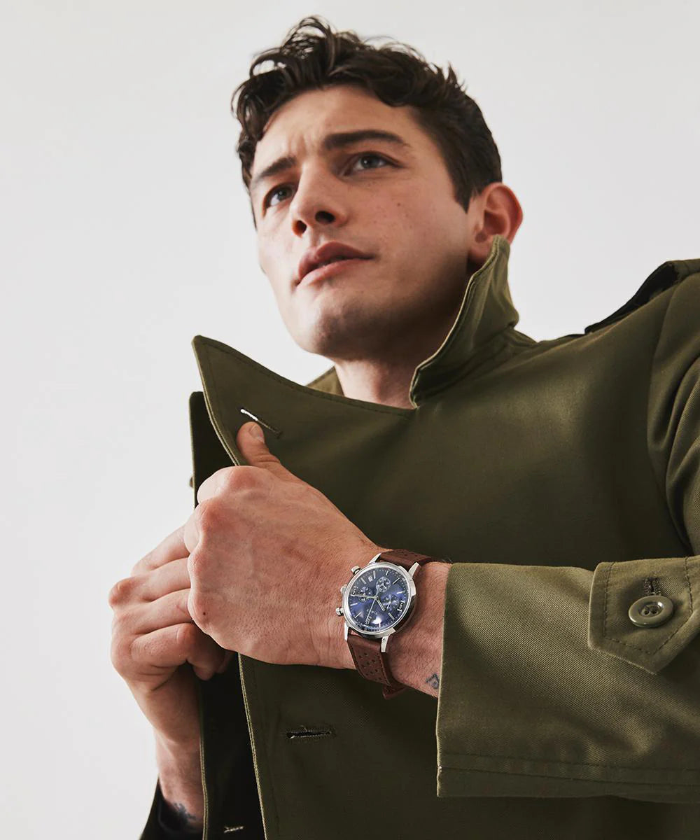 TW2W10200 Timex Marlin reloj de hombre correa de piel