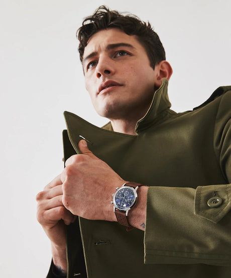 TW2W10200 Timex Marlin reloj de hombre correa de piel