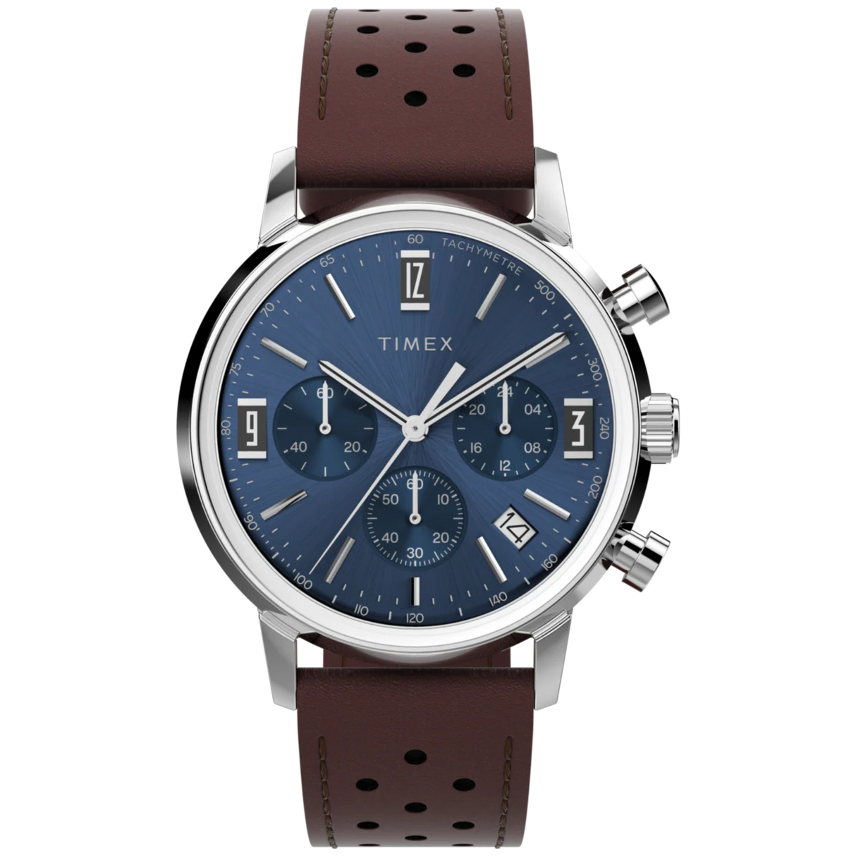 TW2W10200 Timex Marlin reloj de hombre correa de piel