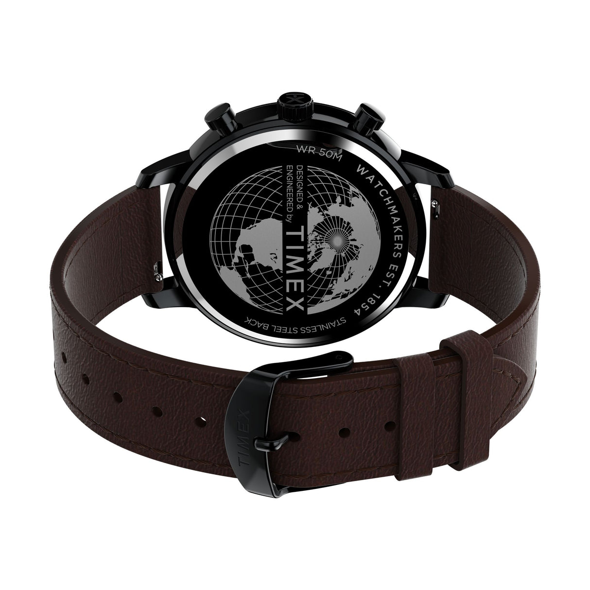 TW2W13200 Reloj Timex Chicago de hombre pulsera de piel 45 mm