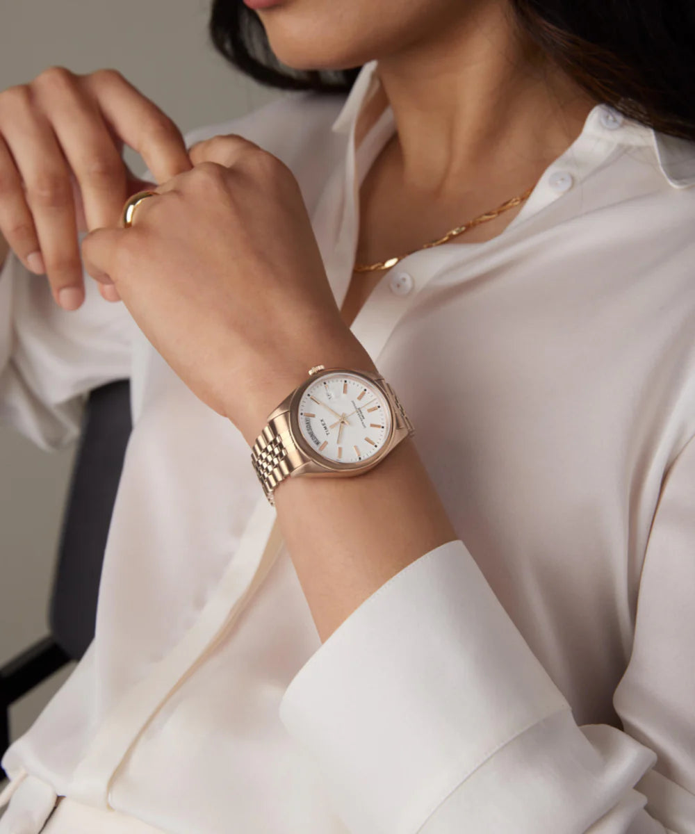 TW2W32200 Reloj Timex Legacy de dama correa de acero inoxidable