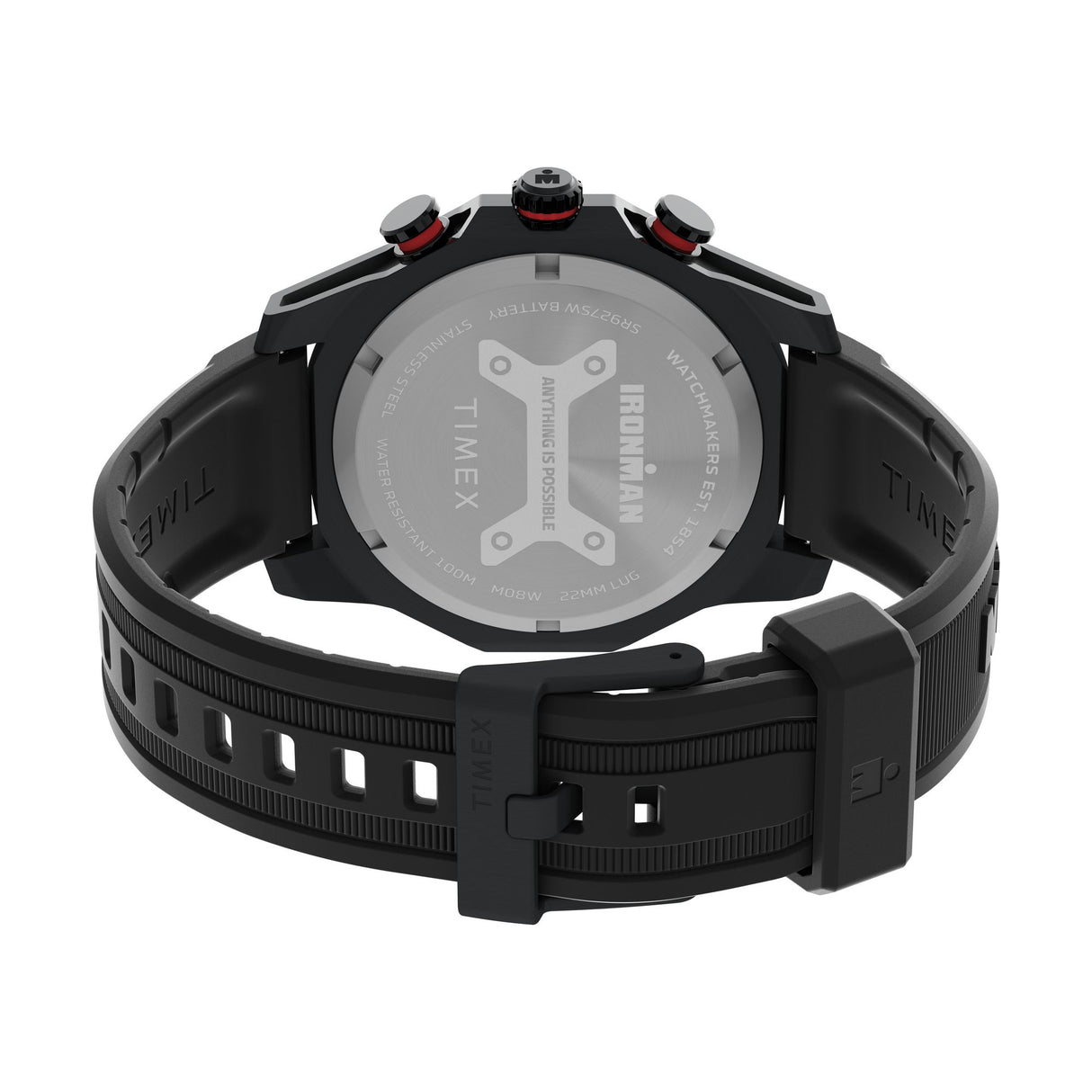 TW2W55400 Reloj Timex Ironman Adrenaline de caballero pulsera de resina 48 mm