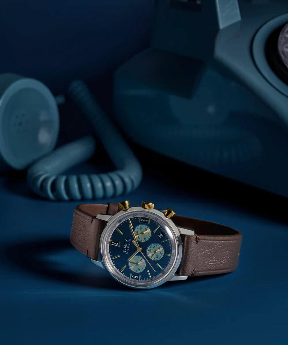 TW2W60400 Reloj Timex Marlin de hombre pulsera de cuero