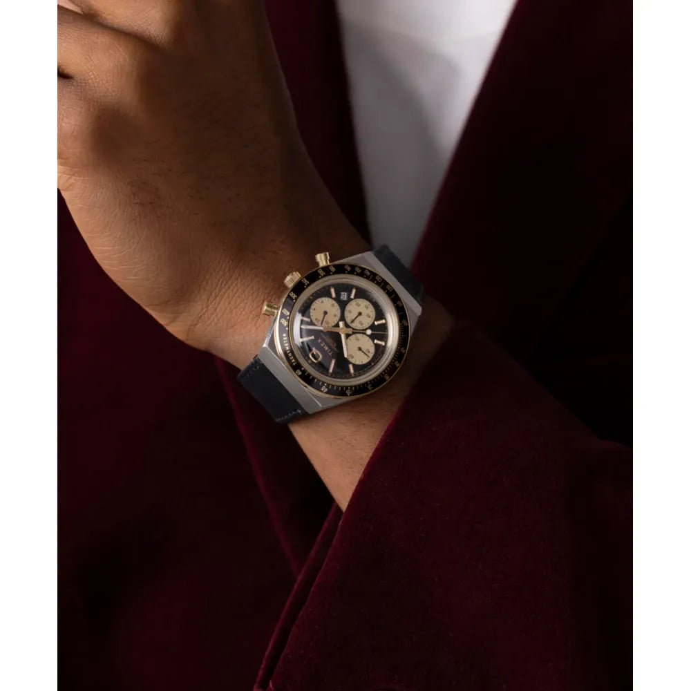 TW2W64300 Reloj Timex Q de hombre correa de piel