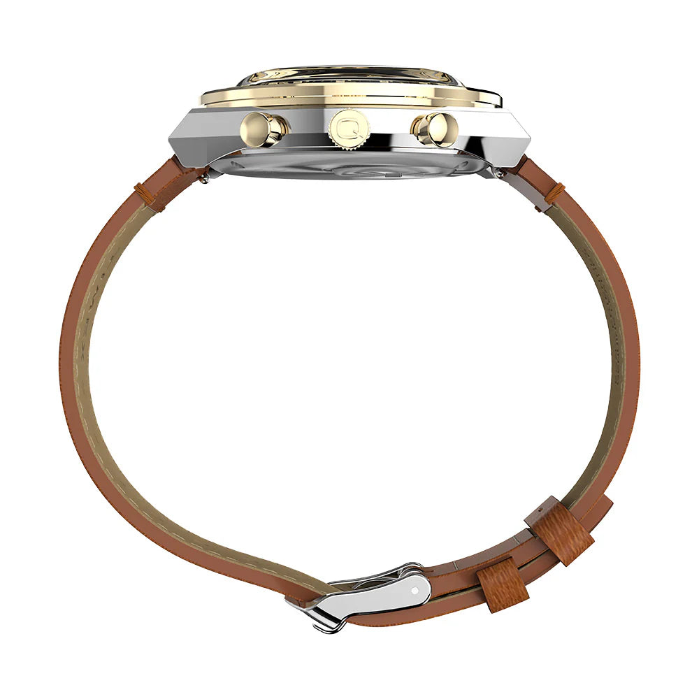 TW2W64400 Reloj Timex Q de hombre pulsera de piel