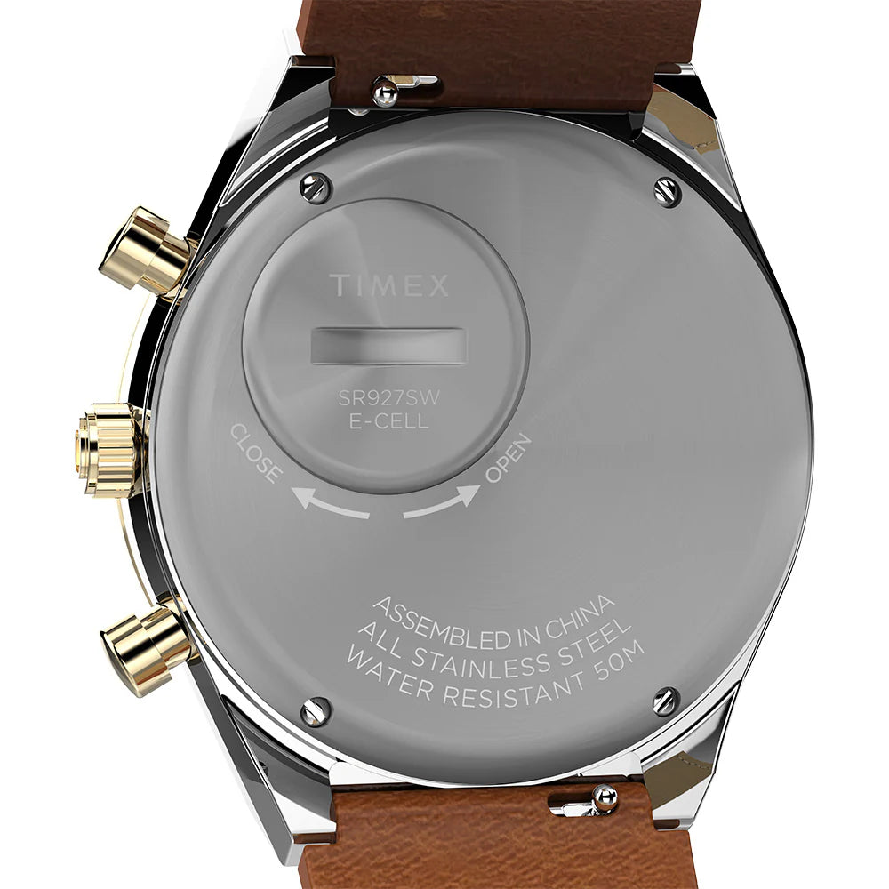 TW2W64400 Reloj Timex Q de hombre pulsera de piel