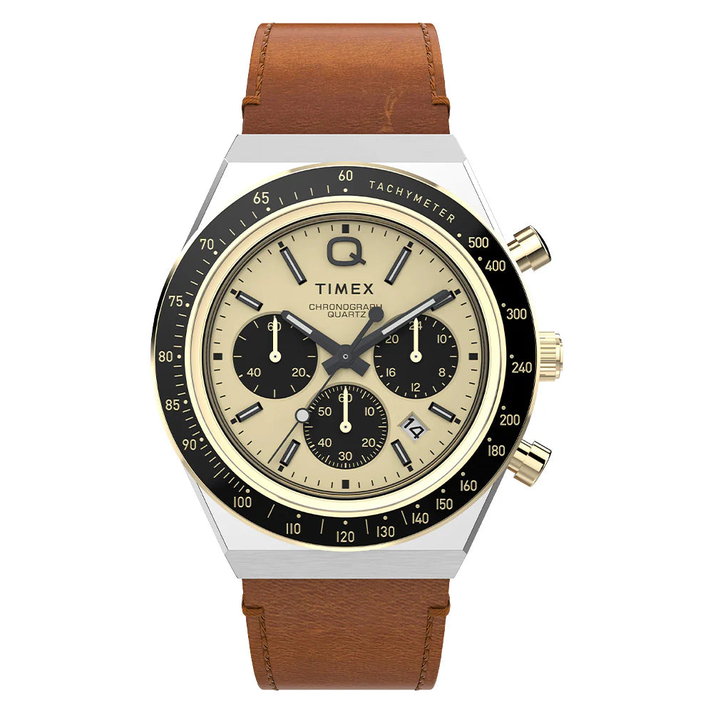 TW2W64400 Reloj Timex Q de hombre pulsera de piel