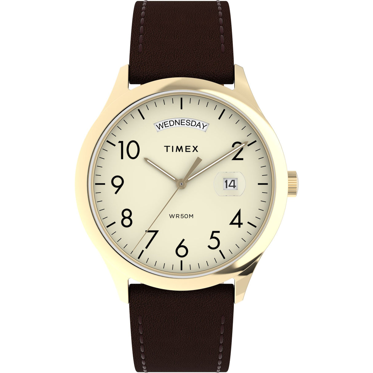 TW2W68400 Reloj Timex Modern Easy Reader de hombre pulsera de piel 40 mm