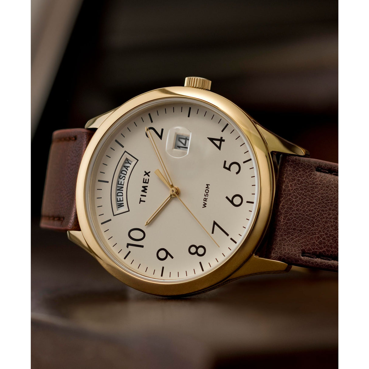 TW2W68400 Reloj Timex Modern Easy Reader de hombre pulsera de piel 40 mm