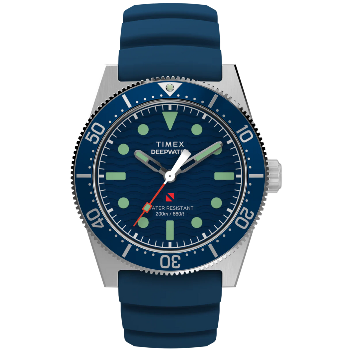 TW2W74600 Reloj Timex Deepwater de caballero correa de caucho