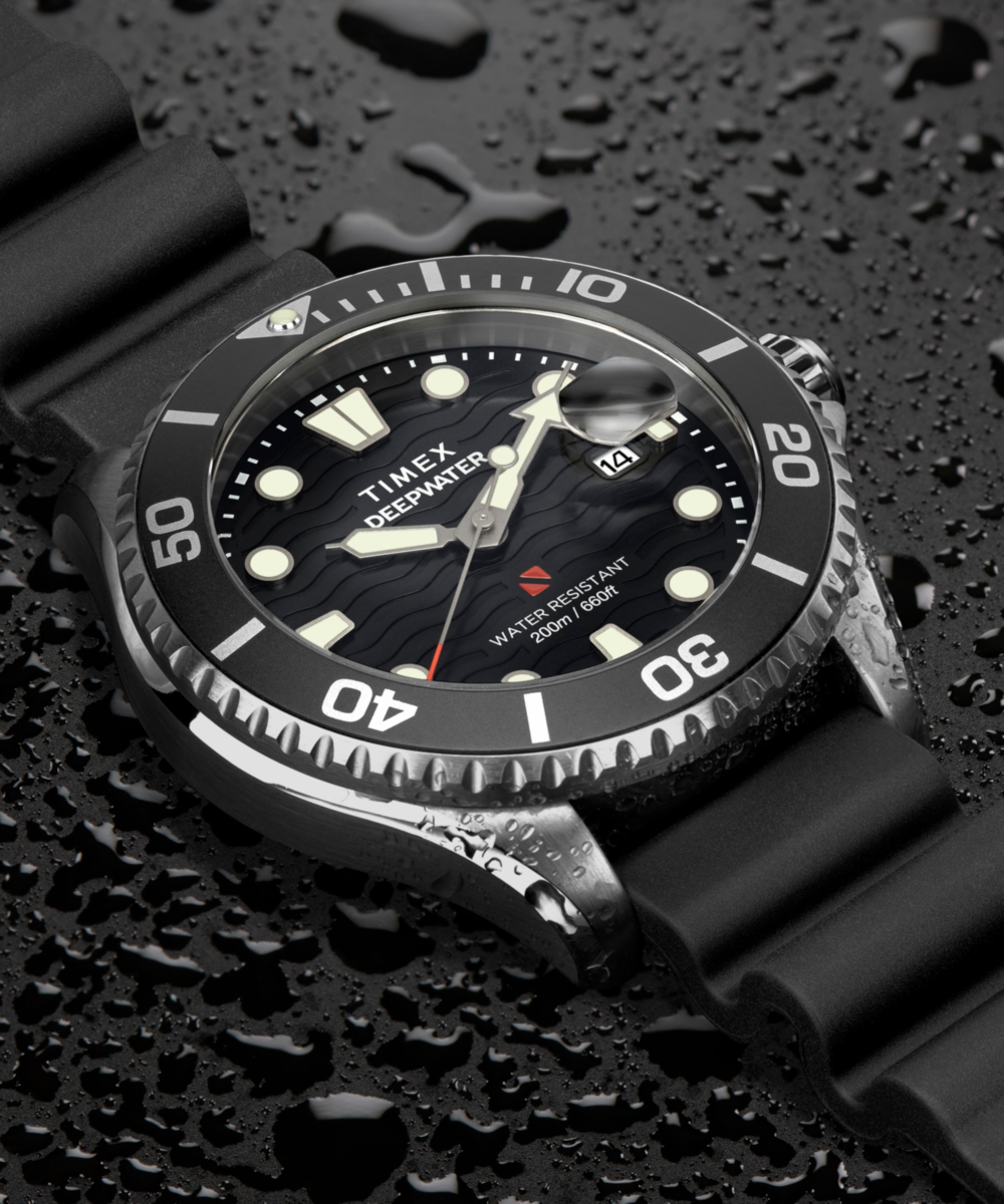TW2W81600 Reloj Timex Deepwater Meridian 200 de hombre correa de caucho