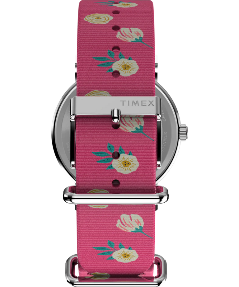 TW2W83100 Reloj Timex x Peaunuts de dama pulsera de tela 38 mm