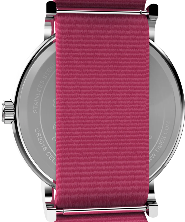 TW2W83100 Reloj Timex x Peaunuts de dama pulsera de tela 38 mm