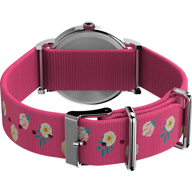 TW2W83100 Reloj Timex x Peaunuts de dama pulsera de tela 38 mm