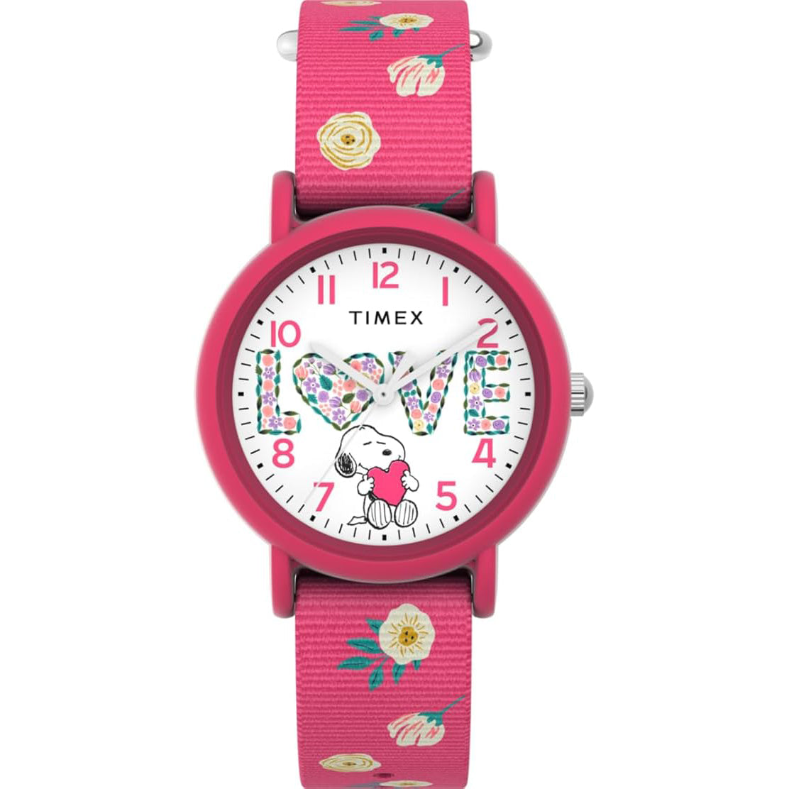 TW2W83200 Reloj Timex X Peaunuts de mujer pulsera de tela 34 mm