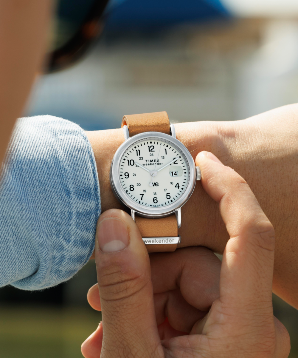 TW2W86500 Reloj Timex Weekender unisex correa de piel