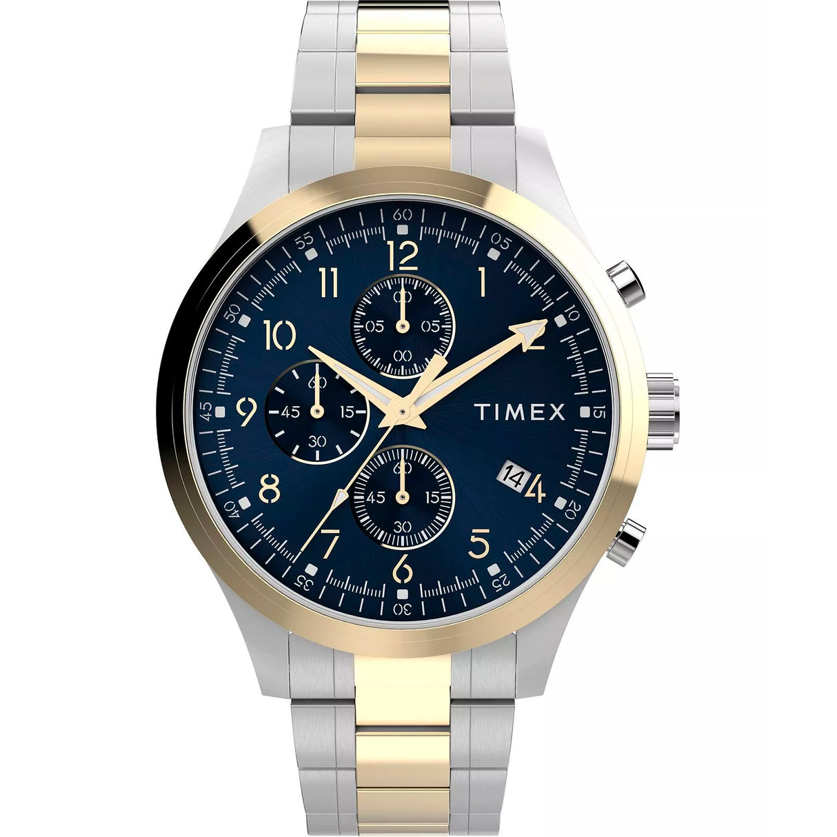 TW2Y01500 Reloj Timex Weston Dress de hombre pulsera de metal 43 mm