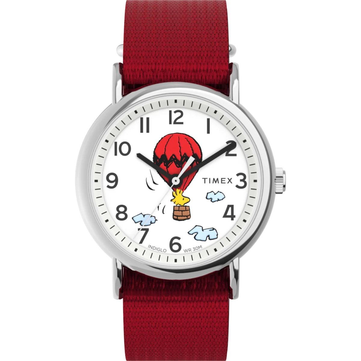 TW2Y11700 Reloj Timex x Peanuts Snoopy unisex correa de tela 38mm