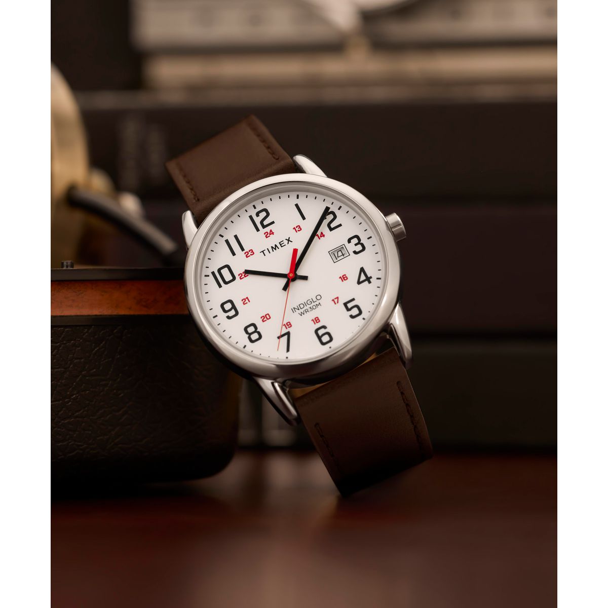TW2Y12600 Reloj Timex Easy Reader de hombre correa de cuero