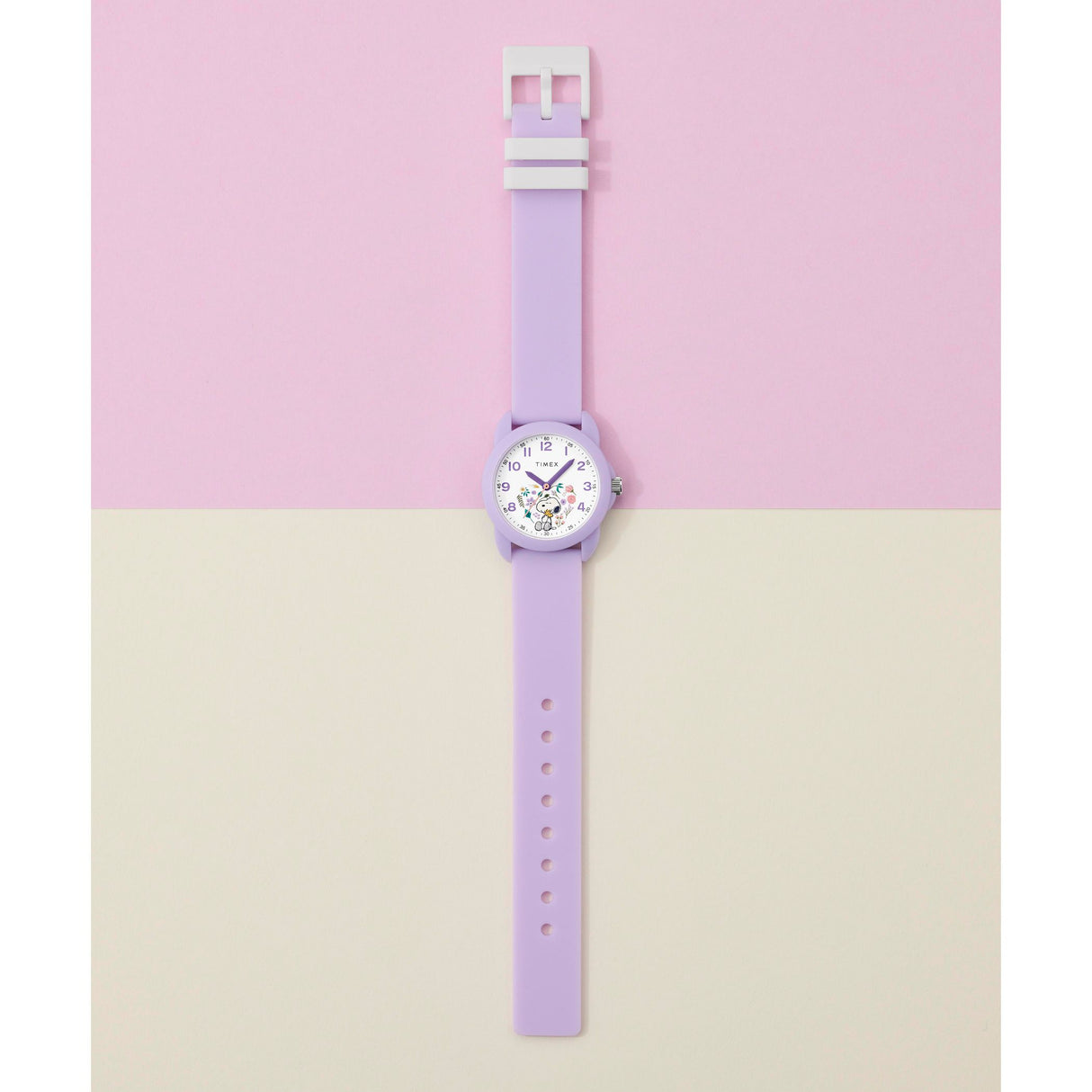 TW2Y51200 Reloj Timex Snoopy Spring infantil correa de resina
