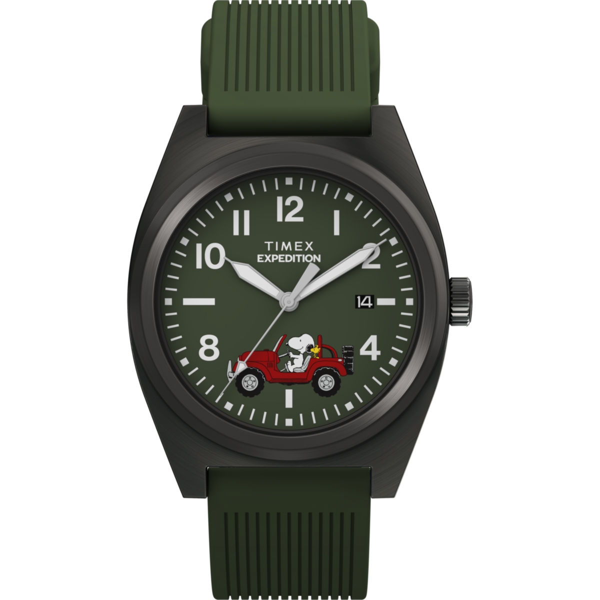 TW2Y52500 Reloj Timex Expedition Snoopy Road de hombre correa de silicona